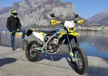 Valenti SM125Z: la supermoto che non teme il due tempi
