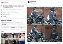 Tom Hardy in sella alla Triumph Speed Triple RS per le strade di Londra