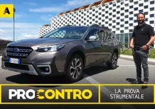 Subaru Outback, PRO e CONTRO | La pagella e tutti i numeri della prova strumentale