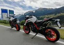 Sullo Stelvio con la KTM 890 Duke R: meglio le gomme da strada o da pista (omologate)?