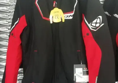Giacca da moto Ixon, mod. Challenge nero/rosso - Annuncio 8416858