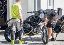 Nuove BMW R nineT Urban G/S e Scrambler 2023. [Foto spia]