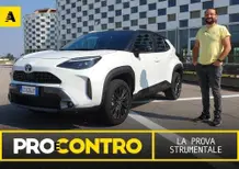 Toyota Yaris Cross, PRO e CONTRO | La pagella e tutti i numeri della prova strumentale