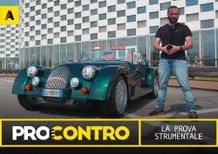 Morgan Plus Six, PRO e CONTRO | La pagella e tutti i numeri della prova strumentale