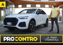 Audi Q5 Sportback restyling, PRO e CONTRO | La pagella e tutti i numeri della prova strumentale