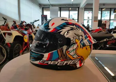CASCO CABERG AVALON HAWK WHITE/BLACK/BLUE - Annuncio 8522060