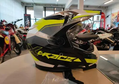 CASCO CABERG XTRACE SPARK TG XL WHI/ANTR/FLUO - Annuncio 8522094