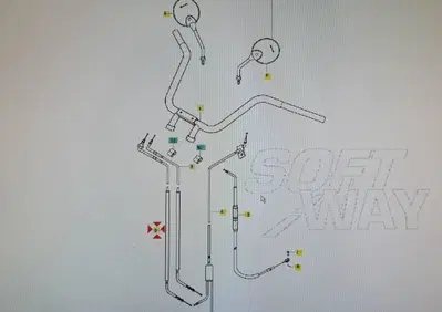 Cavo acceleratore Hyosung - Annuncio 8532314