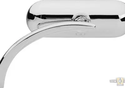 Specchietto Arlen Ness Mini Oval sinistro cromo - Annuncio 8546698