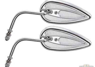 Specchietto Ness Tech a goccia sinistro cromo Arlen Ness - Annuncio 8546703