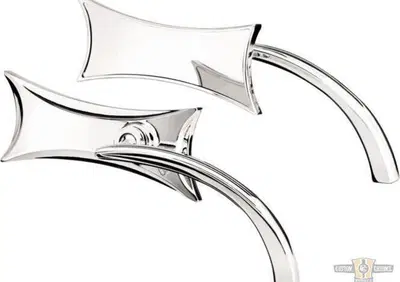 Specchietto Ness Tech Quattro punte sinistro cromo Arlen Ness - Annuncio 8546709