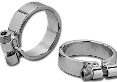 Fascette scarico cromate per Sportster 57-85 Custo  - Annuncio 8546803