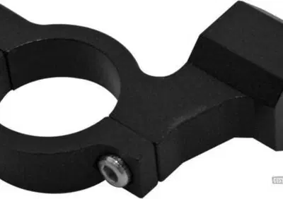 Morsetto specchietto CNC nero Per manubri da 1 pol  - Annuncio 8547810