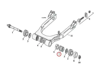 Cuscinetti forcellone Touring dal 1980 al 2001 rif  - Annuncio 8549601