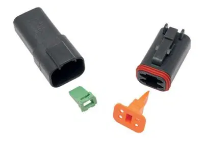 Spinotto femmina a 4 fili - nero - DT Series Custo  - Annuncio 8550253