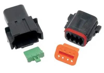 Spinotto femmina a 8 fili - nero - DT Series Custo  - Annuncio 8550257