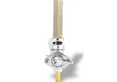 Rubinetto benzina 22mm cromato Motorcycle Storehou  - Annuncio 8550406