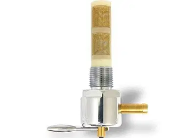 Rubinetto benzina Monster Flow alto flusso - croma  - Annuncio 8550455