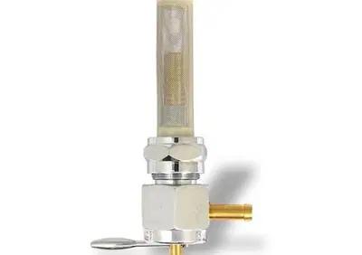 Rubinetto benzina Monster Flow alto flusso - croma  - Annuncio 8550458