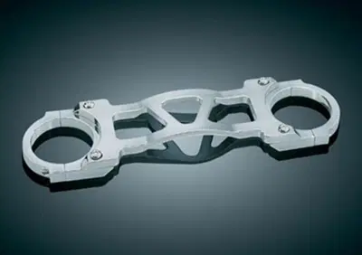 Piastra stabilizzatrice cromata Per Dyna Wide Glid  - Annuncio 8550891