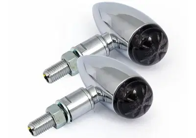 frecce a led Micro Bullet cromate lente fumè omolo  - Annuncio 8551943