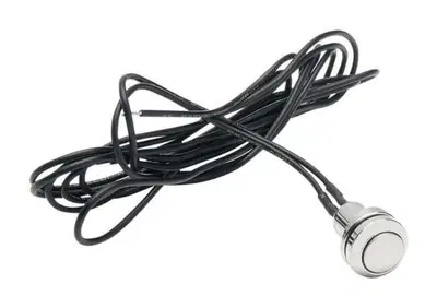 Pulsante mini cromato diametro 12mm Motorcycle Sto  - Annuncio 8554595