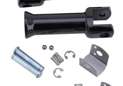 Supporti pedaline passeggero neri per Softail dal Drag Specialties - Annuncio 8555146