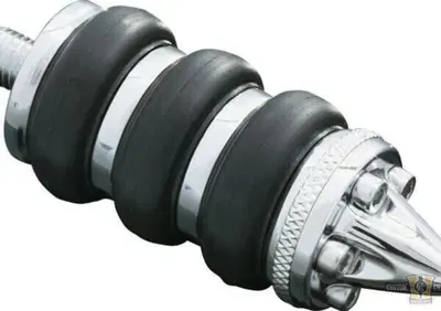 Pedalino cambio Kuryakyn Stiletto gomma nera, crom  - Annuncio 8555326