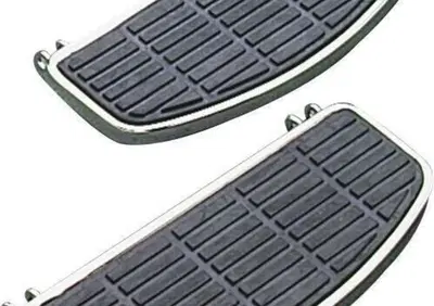 Pedane guidatore non ammortizzate cromate Per FL d  - Annuncio 8555411