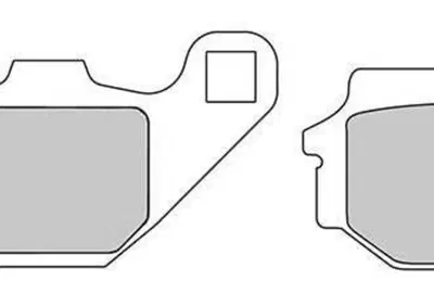 Pastiglie posteriori organiche per Buell dal 1994 Ferodo - Annuncio 8555452