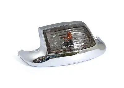 Puntale luminoso anteriore cromato con luce ambra  - Annuncio 8555533