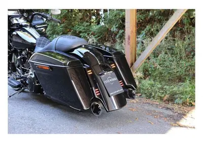 Parafango posteriore Cult Werk Custom nero con 6 f  - Annuncio 8555976