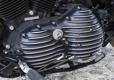 Coperchio primaria Ribster nero cut Per Sportster EMD - Annuncio 8556083