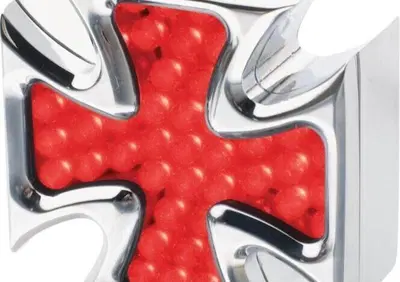 Faro posteriore Croce Maltese LED - lente rossa Ra  - Annuncio 8557885