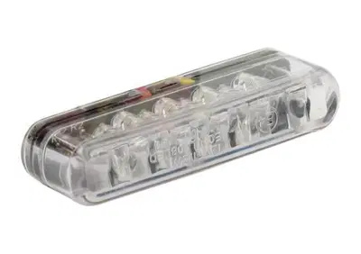 Faro posteriore Shorty LED lenti chiare Motorcycle  - Annuncio 8557910