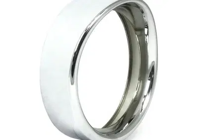 Ghiera per faro da 7” Visored cromata per Touring  - Annuncio 8558471