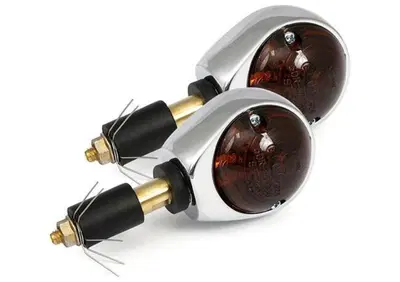 Frecce da manubrio BullsEye cromate lenti fumè omo  - Annuncio 8558549