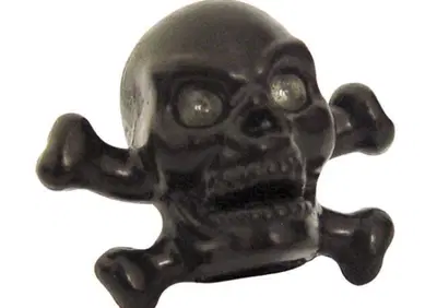 Tappini valvola Skull Head neri Trik Topz  - Annuncio 8558598