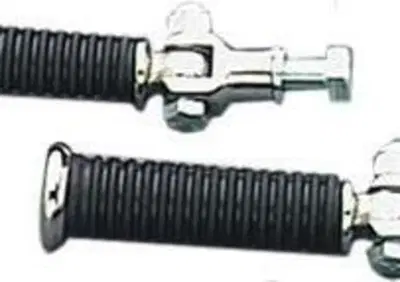 Pedaline gomma e cromo con supporto a snodo Custo  - Annuncio 8558860