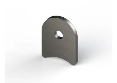 Staffe in acciaio da saldare B 25,4mm x L 33mm x 3  - Annuncio 8559975