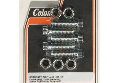 Viti 12 punte e dadi cromati per corona Per FL,FX  - Annuncio 8559998