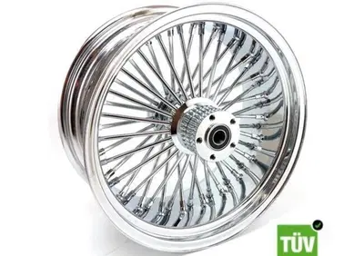 Ruota posteriore cromata Big Spoke 48 raggi 18”x 8  - Annuncio 8560261