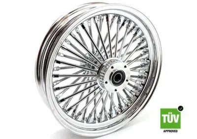 Ruota anteriore cromata Big Spoke 48 raggi 16”x 3,  - Annuncio 8560264