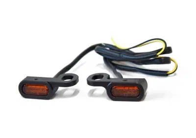 Frecce nere con lenti ambrate omologate a LED per  - Annuncio 8560484