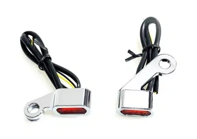 Frecce cromate con lenti ambrate omologate a LED p  - Annuncio 8560515