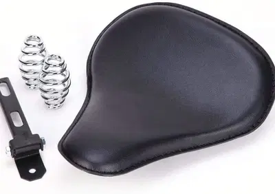 Sella singola in similpelle nera completa di molle  - Annuncio 8560652