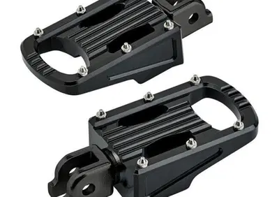 Pedaline guidatore Biltwell Punisher nere con adat - Annuncio 8560706