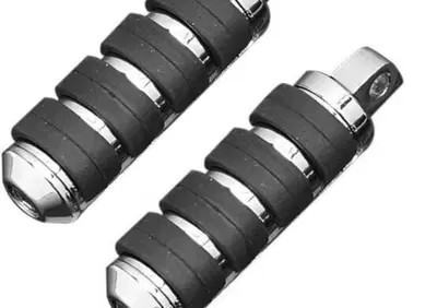 Pedaline vibra-kushion per passeggero cromate Cust  - Annuncio 8560821