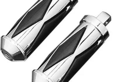 Pedaline diamond gomma e cromo per guidatore Custo  - Annuncio 8560828