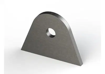 Staffe in acciaio da saldare B 40mm x L 30mm x 3mm  - Annuncio 8560948